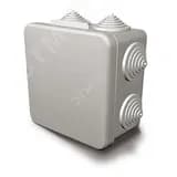 Коробка уравнивания потенциалов 80х80х55, IP54, открытой проводки, негорючая, ПВ-0, оранжевый