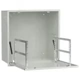 Шкаф LINEA R встраиваемый потолочный 6U 600х600мм дверь металлическая серый