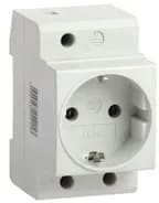 Розетка силовая РАр10-3-ОП с заземл. на DIN-рейку KARAT IEK MRD10-16