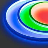 Лента герметичная MOONLIGHTTOPB8413x12mm 24V RGB 12 Wm IP67 5m wire x2 Arlight Вывод кабеля боковой 041485