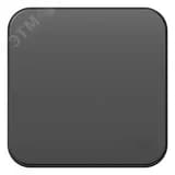 BLANCA одноклавишный выключатель наружный (cх.1) с изолирующей пластиной, 10A, 250B, антрацит