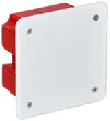 Коробка распаячная СП 92х92х45 IP20 КМ41001 (с саморезами с крышкой) IEK UKT11-092-092-040