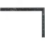 Угольник столярный цельно-металлический, крашеная шкала 400x600 мм 19620 FIT