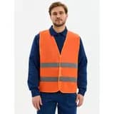 Жилет сигнальный ProfLine Base (тк.Полиэфир,60), оранжевый, р. 44-46