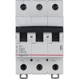 Выключатель автоматический трехполюсный RX3 4,5 кА C 63 А