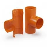 Тройник разборный оранжевый d32 мм (15шт/180шт уп/кор)