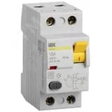 Выключатель дифференциального тока (УЗО) 2п 16А 10мА ВД1-63 АС(Электромеханическое) MDV10-2-016-010 IEK
