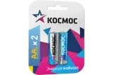 Элемент питания алкалиновый AA/LR6 BP-2 (блист.2шт) КОСМОС KOCLR62BL