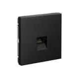 Розетка компьютерная ArtGallery RJ45 кат.6A механизм карбон SE GAL001086