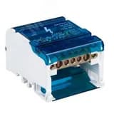 Шины на DIN-рейку в корпусе (кросс-модуль) 4х7 3L+PEN Stekker FERON