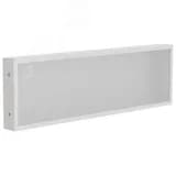 LIGHTING PRO Светильник светодиодный ДВО 1011 18Вт 3000К IP40 595х180мм призма IEK