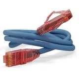 Патч-корд U/UTP, 5е, 0.15 м Hyperline PC-LPM-UTP-RJ45-RJ45-C5e-0.15M-LSZH-BL