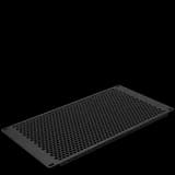 Фальш-панель 6U, перф., черный RAL 9004 SYSMATRIX BP 0068.900