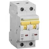 Выключатель автоматический ВА47-60M 2Р 63А 6кА D