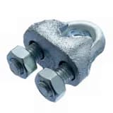 Зажим троса 8мм DIN 741 перф. подвес (уп.2шт) СТРОЙМЕТИЗ UTORM4010042