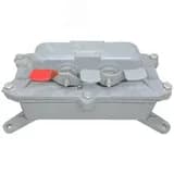 Пост управления КУ123-32У2, три элемента, 3з+3р, диаметр отверстий 16мм, IP56