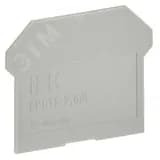 Заглушка для CTS 2,5/4мм2 серая YCT10-00-K03-002-ZGL IEK