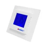 Терморегулятор Energy TK07 New Design для теплого пола, электронный, сенсорное управление, цвет белый