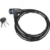 Замок "Профессионал", тросовый, усиленный, 3 ключа в комплекте, длина троса 1000мм, d 18мм