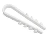 Дюбель-хомут 19-25мм для круглого кабеля нейлон бел. (уп.100шт) IEK UHH35-19-25-100