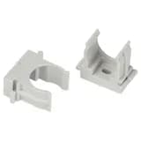 Держатель для труб (клипса) d20мм для прямого монтажа CLIP-20-G-MP сер. (уп.100шт) Эра Б0062104