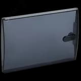 Дверца для корпуса пластикового ЩРН(В)-П-8 IP41 черная прозрачная TEKFOR