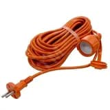 Удлинитель силовой 1 розетка шнур 10м ПВС 2х0.75 6А УШ-6 9631997 Универсал