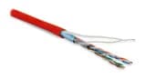 Кабель витая пара Hyperline FUTP4-C5E-P26-IN-LSZH-RD-100 (100 м)