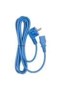 Кабель питания компьютера Hyperline PWC-IEC13-SHM-3.0-BL (Schuko+C13) (3x1.0)