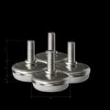 Винтовая регулируемая опора М6 для настенных шкафов серии WP (компл. 4шт) SYSMATRIX LA 0620.000