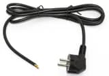 Кабель с вилкой Hyperline PWC-SHM-OE-3.0-BK (open end)