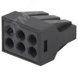 Клемма СМК с пастой серии 306, 6 отверстий, 0,5-2,5 мм2 50 NO-224-54