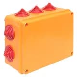 Коробка огнестойкая E90 150х110х70мм, с клеммником 10 полюсов 1,5-6 мм2 IP55 EKF