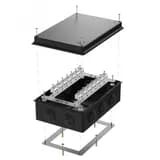 Коробка огнестойкая для о/п 40-0330-FR2.5-28 Е15-Е120 RAL9005 260х175х90 (7 шт/кор) 40-0330-9005-FR2.5-28 Промрукав