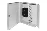 Бокс оптический универсальный настенный Hyperline FO-WBX-12xSLT-W140H42-96UN-GY