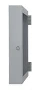 Задняя секция для настенного шкафа 9U серии WP, цвет темно-серый (RAL 7000) SYSMATRIX WP DS.09.7000
