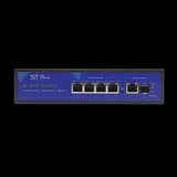 Коммутатор 4 PoE порта ST-S42POE(4G/1G/1S/65W/А) PRO (версия 2)