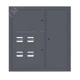 Щит этажный 4 кв. RAL7016 (1000х950х150) EKF PROxima