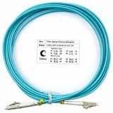 Патч-корд волоконно-оптический MM 50/125 duplex LC-LC LSZH (3м) Cabeus FOP-50-LC-LC-3m