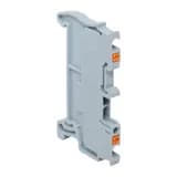 Клеммная колодка пружинная 1,5 Push-in серая EKF