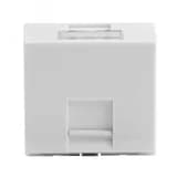 Вставка 45x45 для 1 модуля Keystone, наклонная (аналог Mosaic), цвет белый