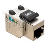 Модуль Keystone розеточный TERACOM PRO Cat.6 RJ-45 экранированный FTP 110 IDC 90 градусов EKF