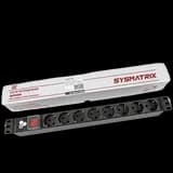 Блок розеток 19 PDU, 8 розеток, 10 A, гнездо под шнур SYSMATRIX PD 19.08SCH-IS-1.10