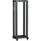 Стойка двухрамная на роликах LINEA F 47U 600х600мм черная ITK