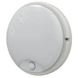 Светильник светодиодный ДПО 4100Д 12Вт IP54 4000K круг белый с инфракрасным датчиком движения IEK