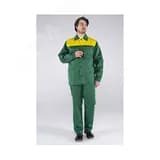 Костюм Стандарт (ткань Смесовая,210) брюки, зеленый желтый, 48-50 182-188