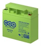 Аккумулятор 12В 17А.ч WBR GP12170 WBR