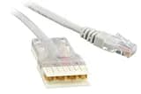 Патч-корд 110 тип - RJ-45 Hyperline PC-110-RJ45-4P-C5e-1M-LSZH-GY