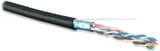 Кабель витая пара Hyperline FUTP4-C5E-S24-OUT-LSZH-BK-500 (500 м)