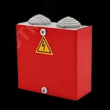 Коробка распределительная огнестойкая КРОПС-ST1, IP41, габаритные размеры 80х80х35 мм, для кабелей сечением до 6 мм2, 4 клеммы